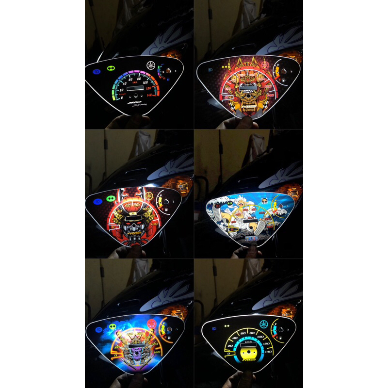 Jual Papan Speedometer Mio Thailand Custom Shopee Indonesia