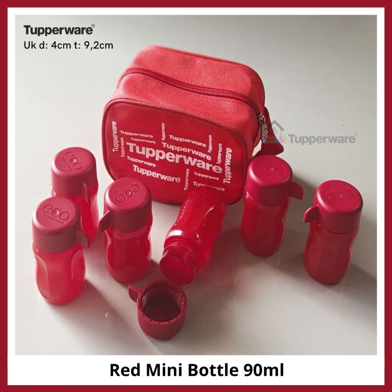 Jual Eco Mini Bottle 90ml - Botol Kecil Tupperware | Shopee Indonesia