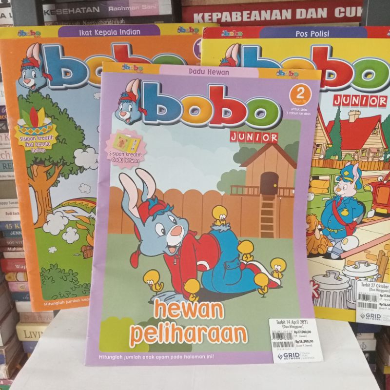 Jual MAJALAH BOBO JUNIOR BEKAS (harga Yg Tertera Harga Satuan) | Shopee ...