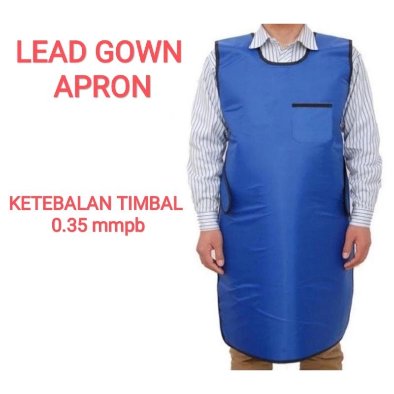Jual Dental Lead Apron Pelindung Sinar Rontgen X Ray Gigi Shopee