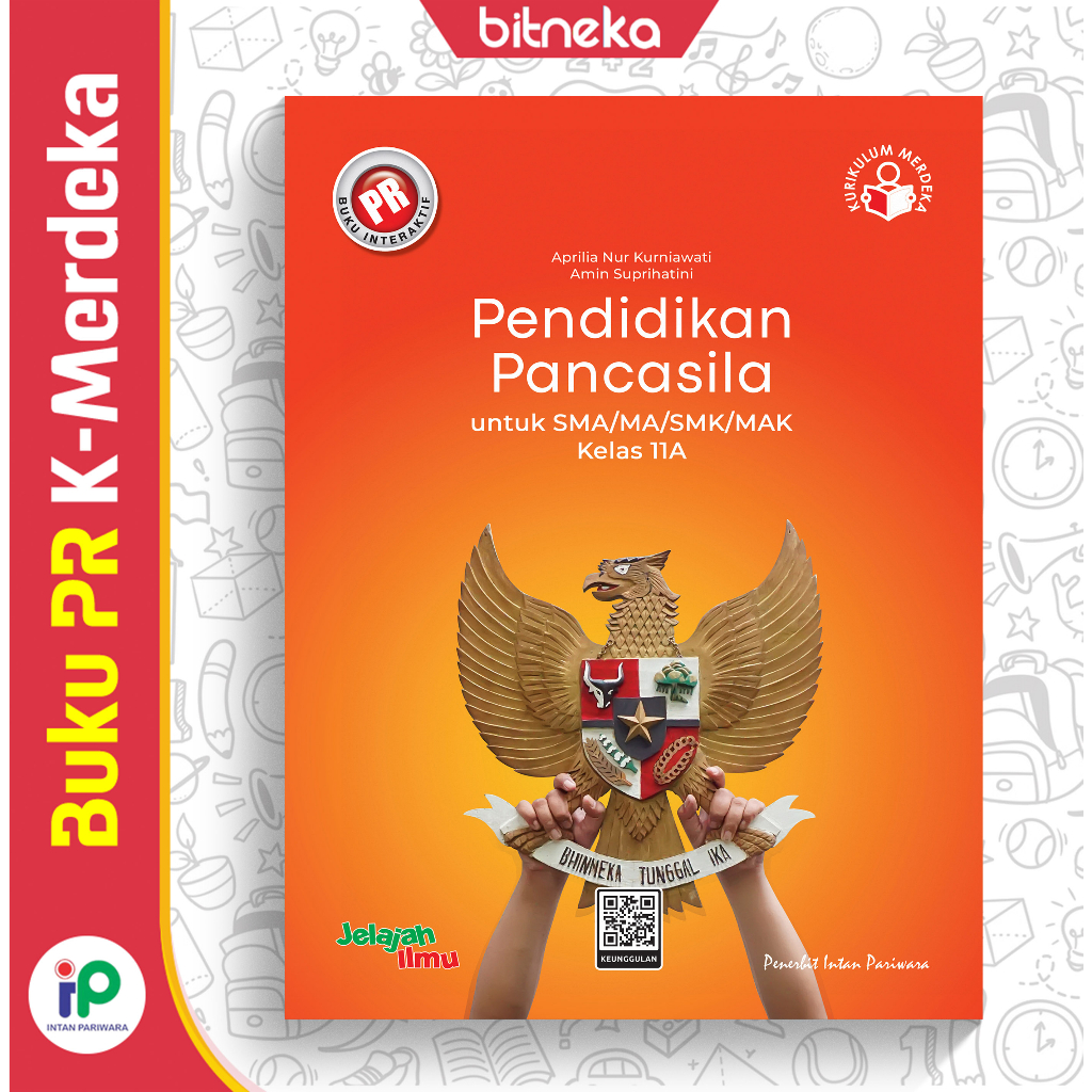 Jual Buku PR Interaktif Pendidikan Pancasila 11A SMA/MA Kelas 11 ...