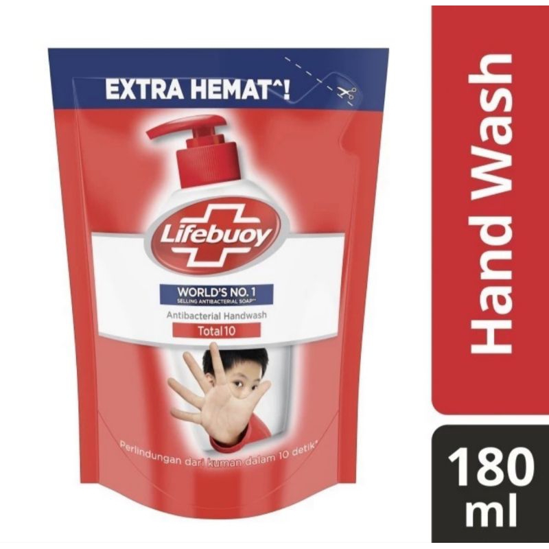 Jual Lifebuoy Sabun Cuci Tanganlifebuoy Antibacterial Handwash 180ml Shopee Indonesia