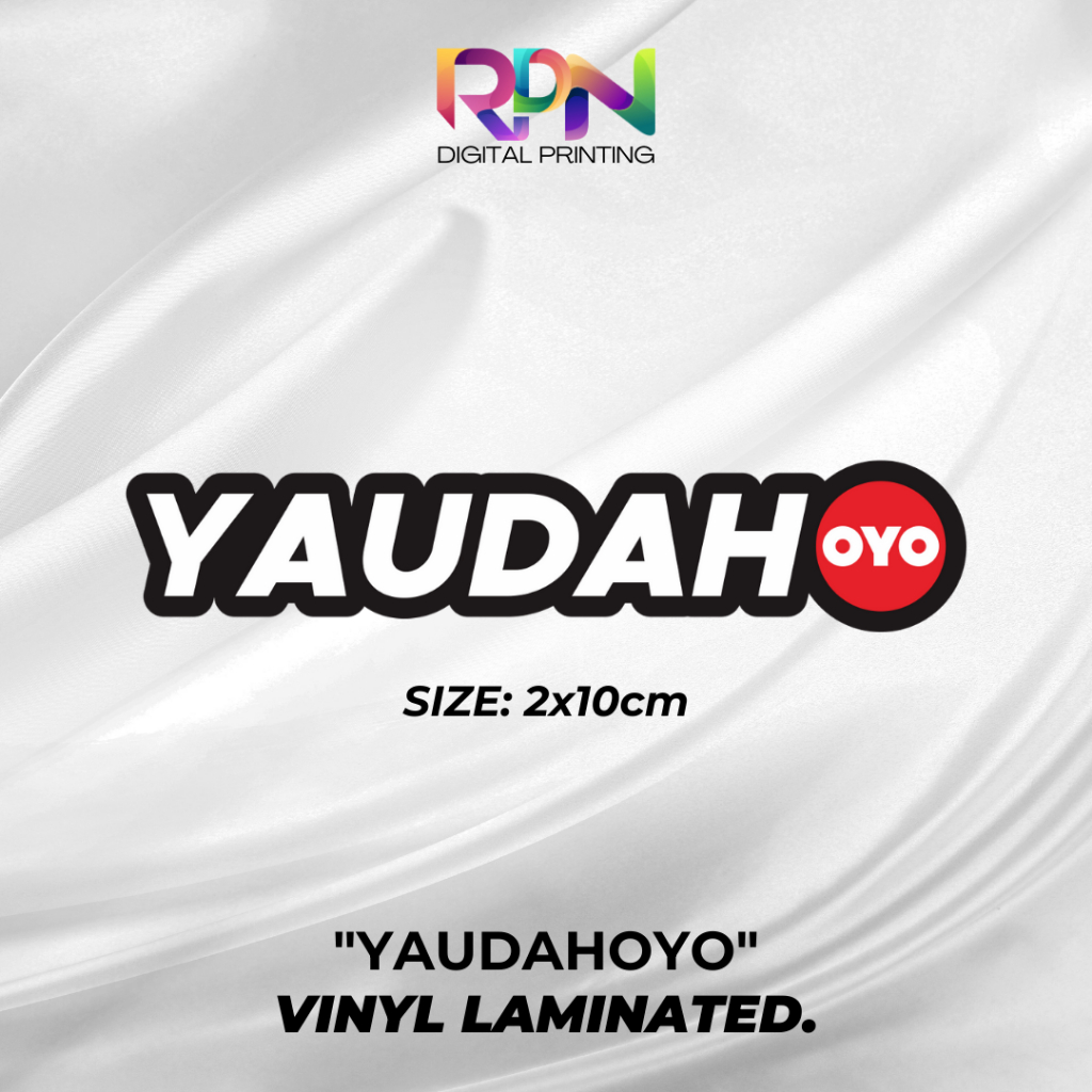 Jual STIKER/STICKER PRINTING PRINCUTT YAUDAH OYO VIRALL HITS | Shopee ...