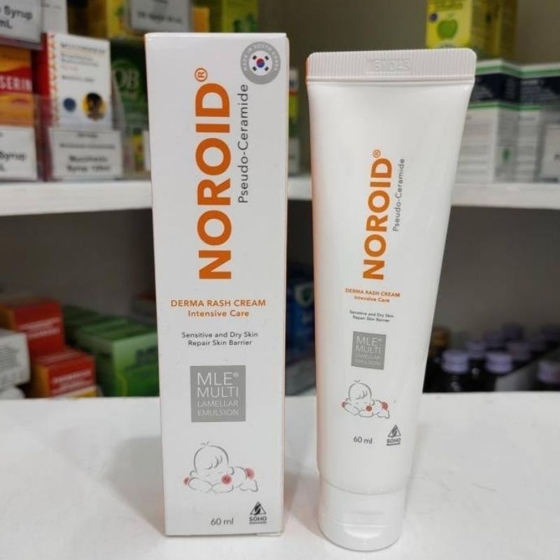 Jual Noroid Derma Rash Cream 60ml Original Soho | Shopee Indonesia