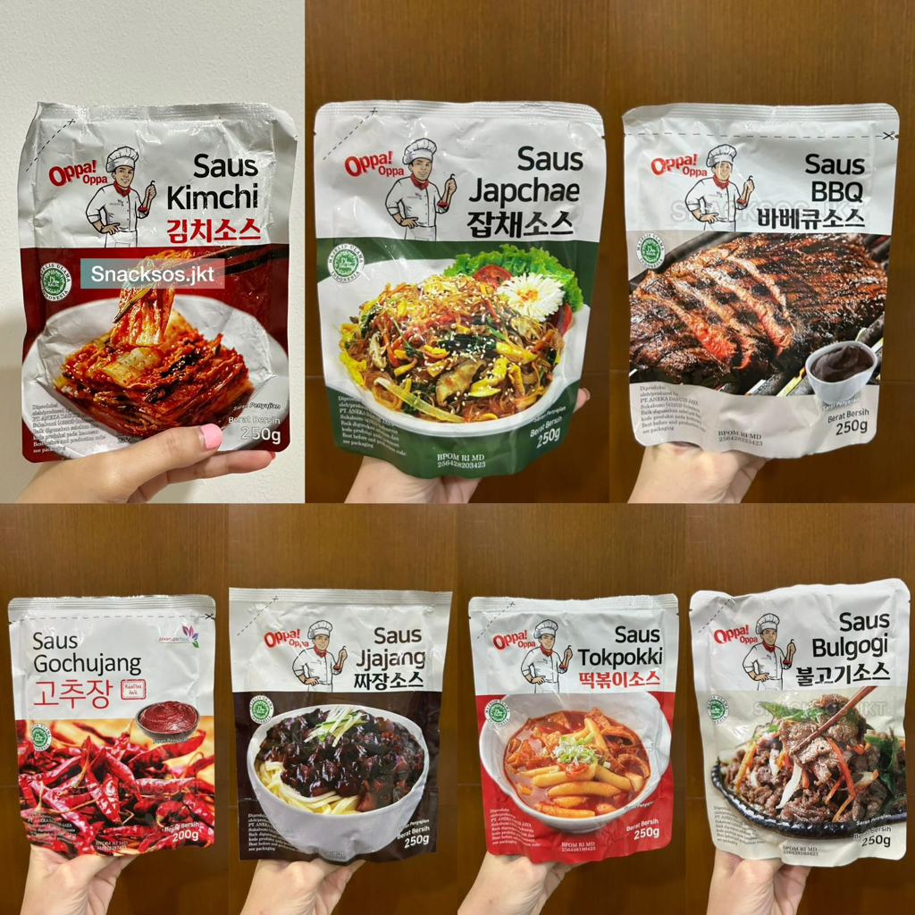 Jual Java Super Food Oppa Saus Jjajang Gochujang Bulgogi Bbq Japchae Topokki Kimchi