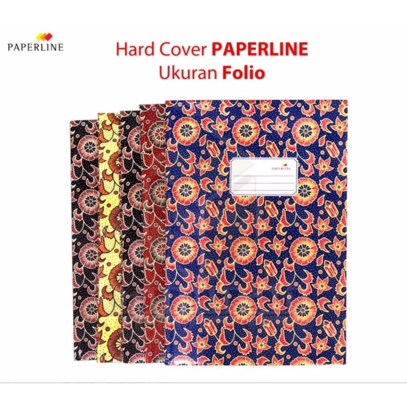 Jual Paperline Buku Folio 200 Lembar - Buku Hard Cover Folio | Shopee ...