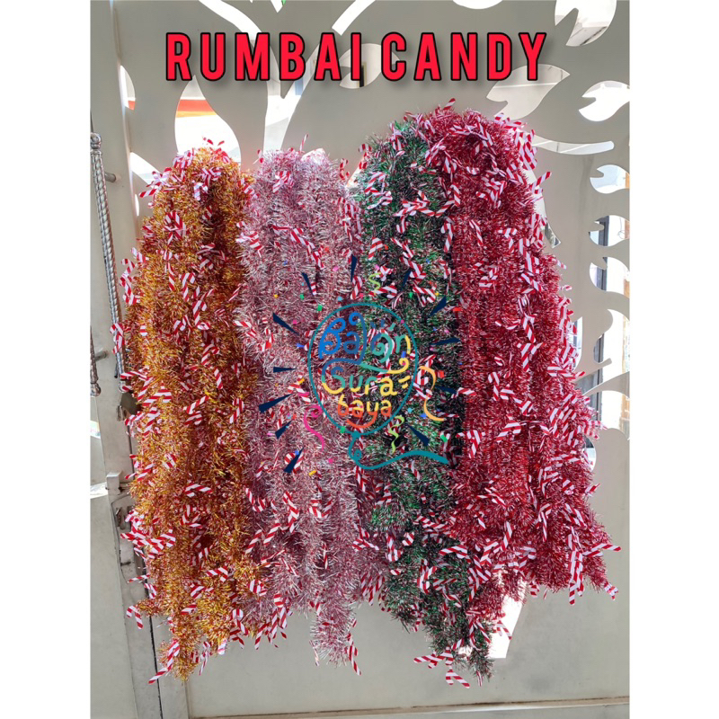Jual Rumbai Slinger Candy/Permen Natal | Shopee Indonesia
