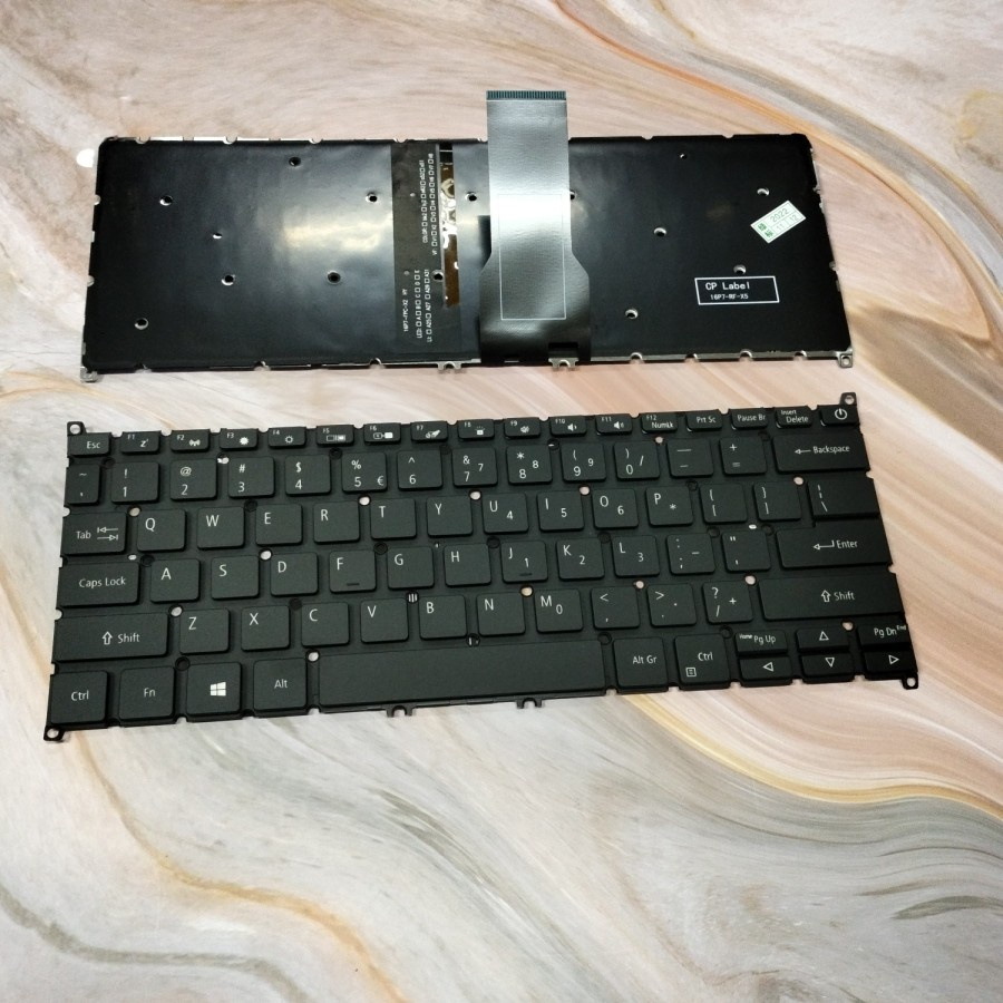 thumbnail image 2 of New Acer Swift 3 SF314-42 SF314-57 SF314-57G US Black Keyboard – English Layout 2 of 4