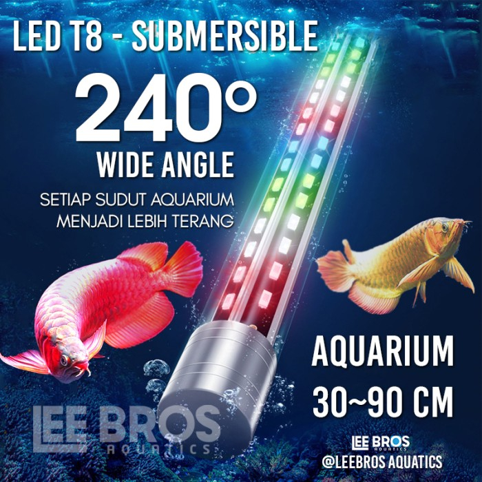 Jual Lampu Led Aquarium Submersible Cm Lampu Celup Aquarium Shopee Indonesia