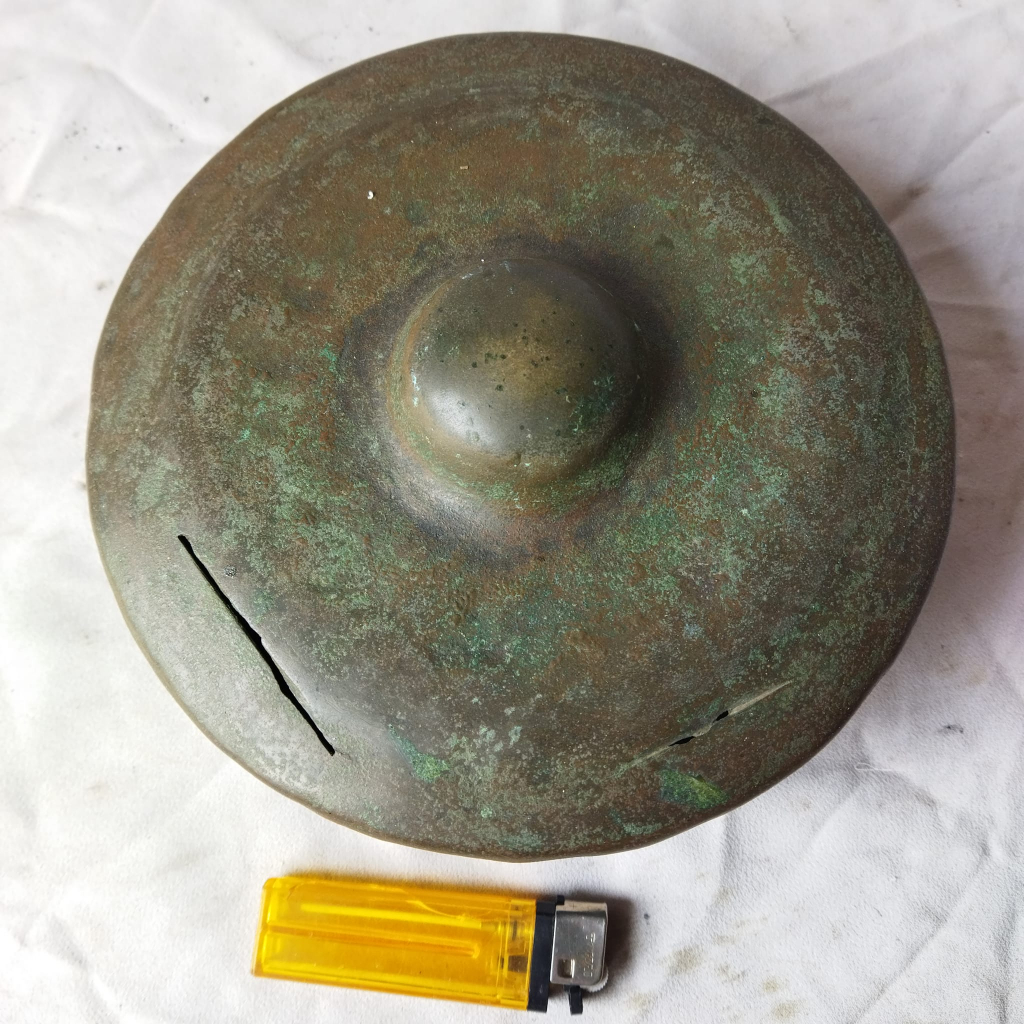 Jual Pajangan Vintage Gong Perunggu CACAT ex Bonang Gamelan Shopee