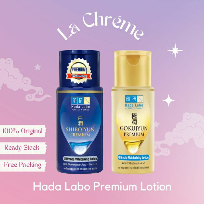 Jual HADA LABO GOKUJYUN PREMIUM Ultimate Moisturizing Lotion