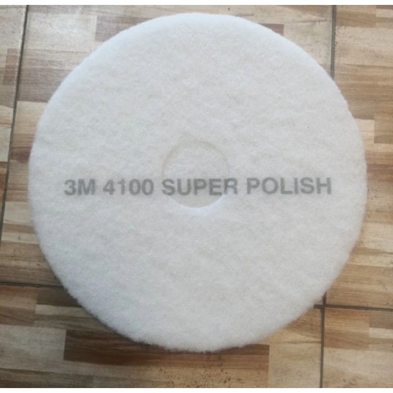 Buffing 3m White Super Polish Floor Pad 4100 Series