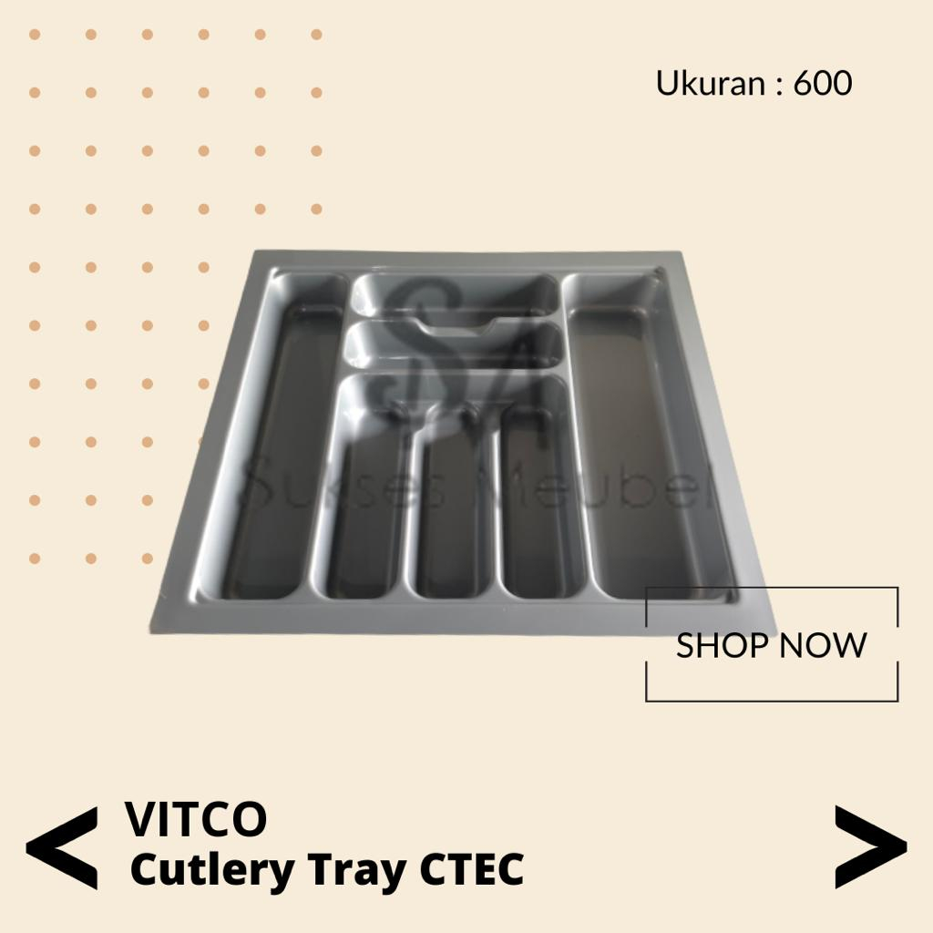 Jual Vc Ctec C Vitco Cutlery Tray Ctec Rak Sendok Laci Vitco Shopee Indonesia