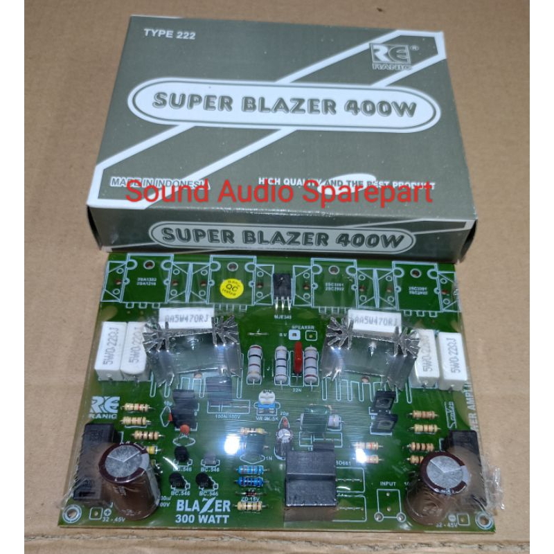 Jual Kit Power Driver Amplifier BLAZER 400 WAT | Shopee Indonesia