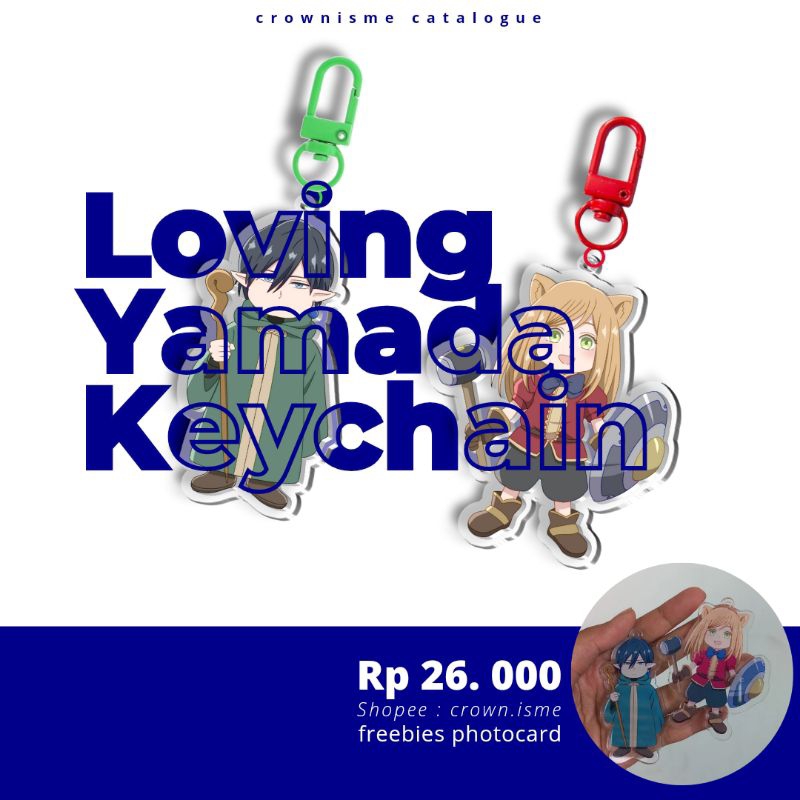 Gyugyutto Acrylic Key Ring My Love Story with Yamada-kun at