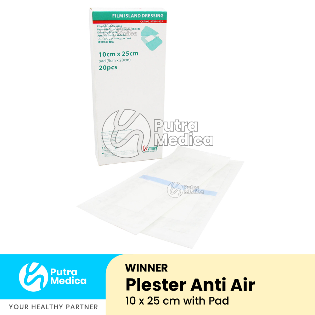 Jual Winner Film Island Dressing [10x25cm] 1 Pc / Plester Anti Air