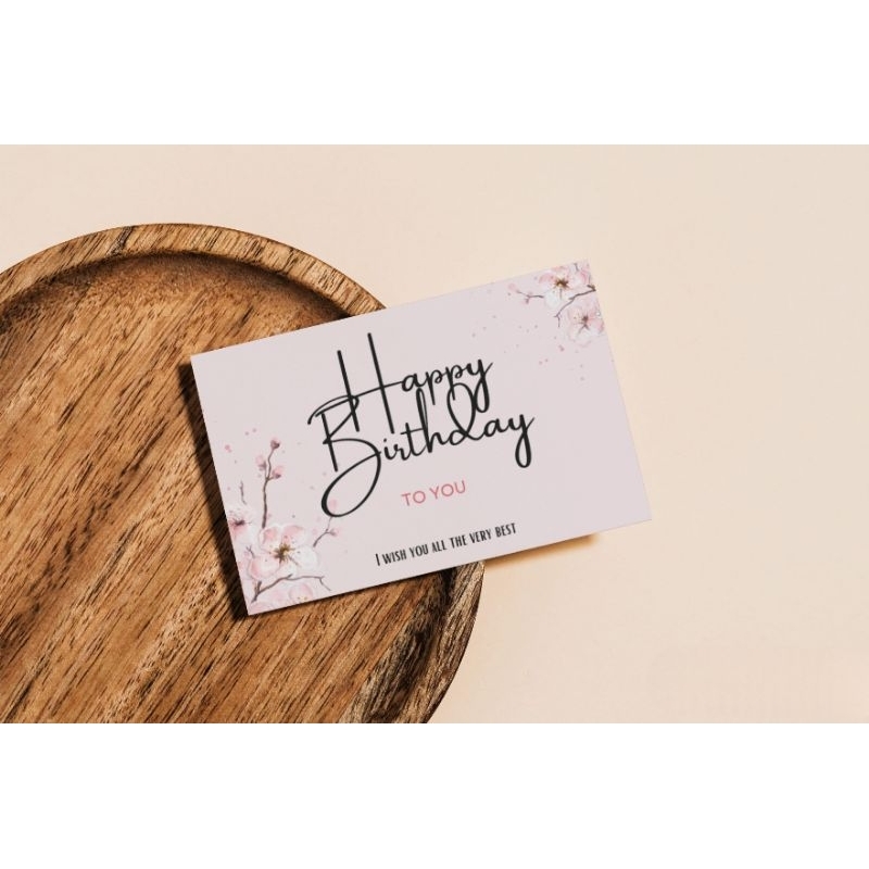 Jual Kartu ucapan selamat / Kartu ucapan ulang tahun / greeting card