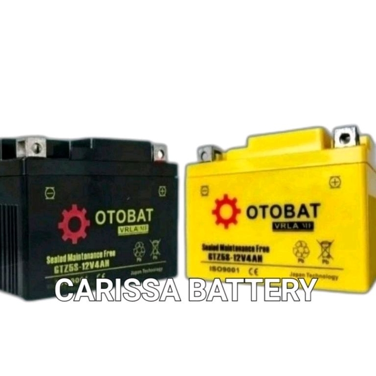 Jual AKI MOTOR OTOBAT GTZ5S // AKI MOTOR VARIO, BEAT, MIO, SPACY DLL