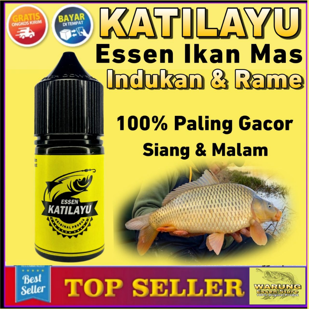 Jual Essen Ikan Mas Super Usar Katilayu Paling Ampuh 30ml Shopee Indonesia 6054