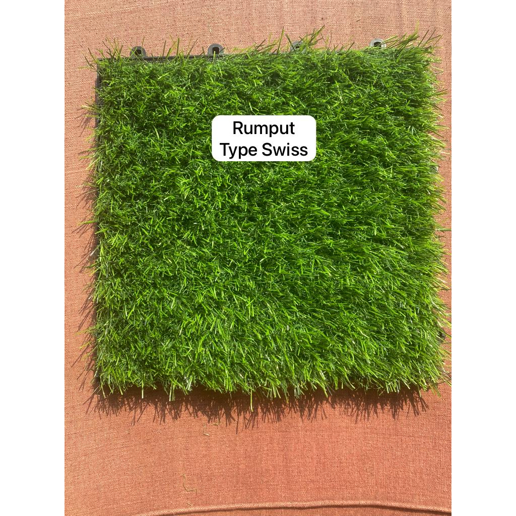 Jual Decking Tile Lantai Rumput Sintetis Bongkar Pasang Uk 30x30 ...