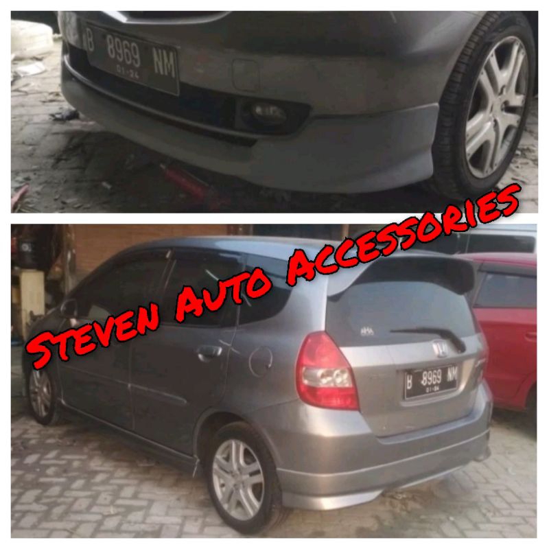 Jual bodykit honda jazz modullo Gd3 1set 4pcs bodikit js body kit jezz jass 2003 2004 2005 2006