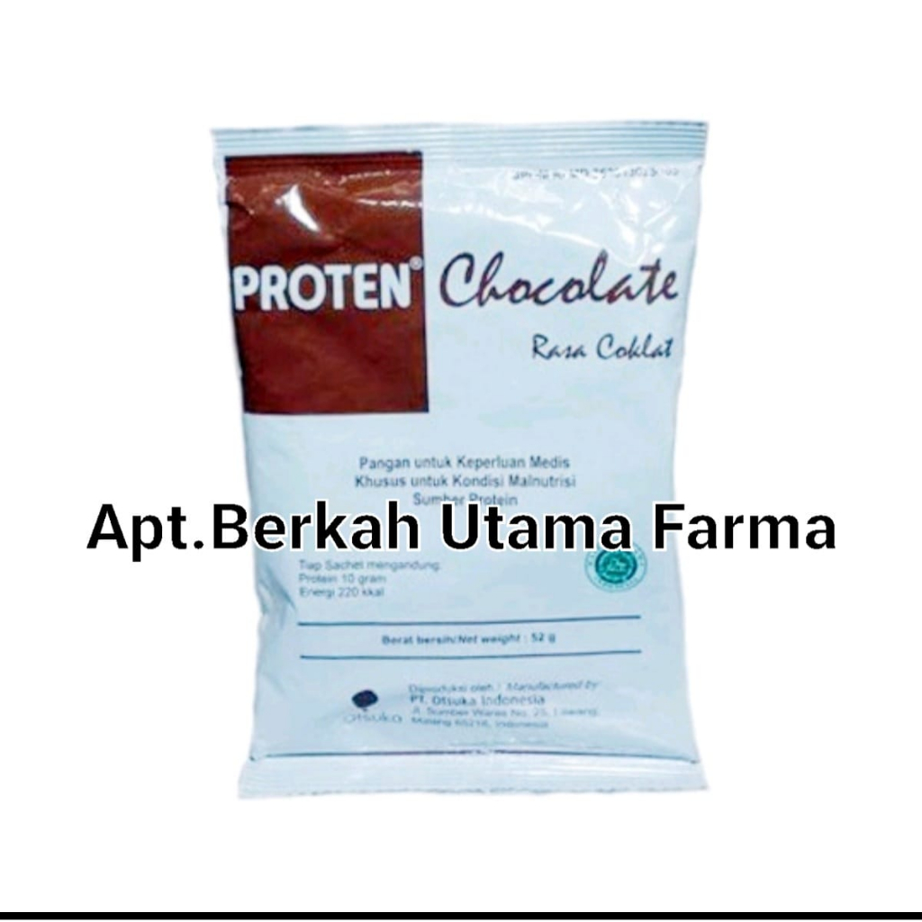 Jual Proten Coklat Sachet 52 gr - Susu Protein | Shopee Indonesia