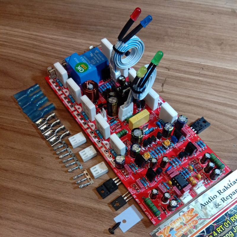 Jual KIT DRIVER POWER AMPLIFIER OCL BALAP INPUT BALANCE 2U 17Cm 5 Set