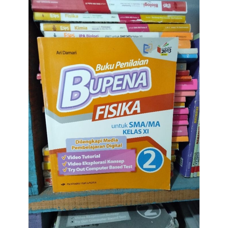 Jual Buku Bupena Fisika Sma Kelas 2 11 Erlangga Shopee Indonesia 9349