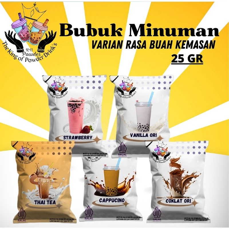 Jual Minuman Sachet Bubuk Minuman Rasa Serbuk Minuman Aneka Rasa Bubuk ...