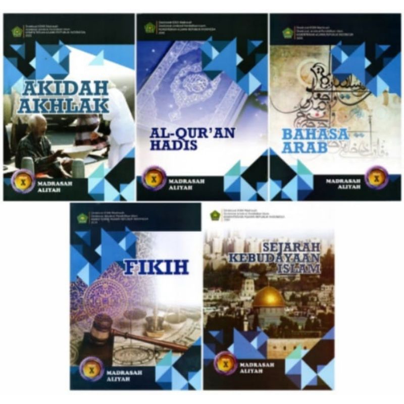 Jual BUKU PAKET SISWA MA KELAS 10 LENGKAP AL-QURAN HADIS FIKIH B.ARAB ...