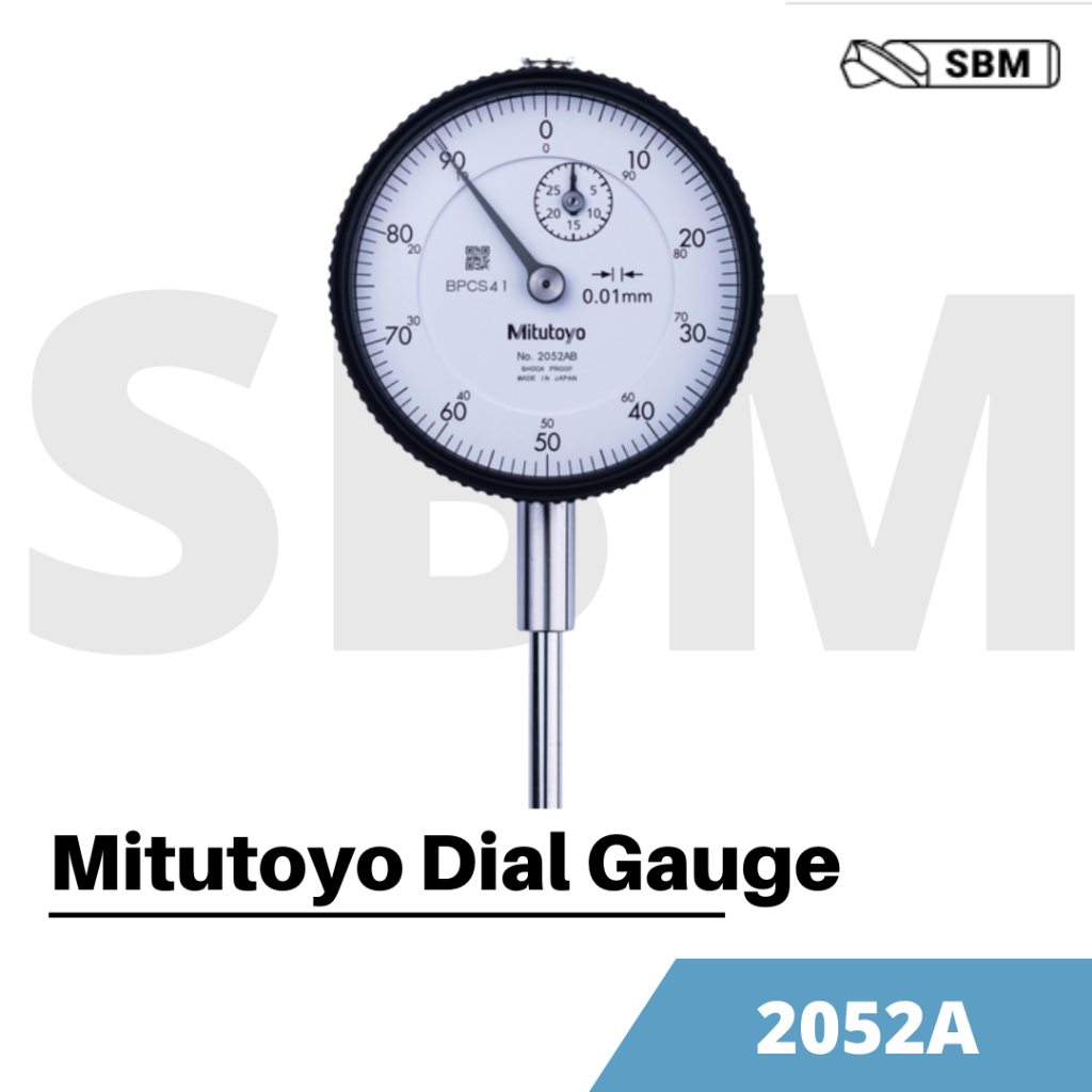 Jual Dial Gauge, Lug Back, ISO Type 30mm, 0,01mm 2052A | Shopee Indonesia