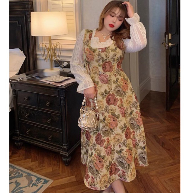 Jual *CLEARANCE SALE* Maxi Dress / Terusan / Gaun Vintage Y2K Retro