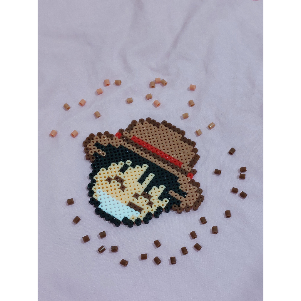 Jual [PRE-ORDER] Magnet Kulkas Perler Beads Monkey D. Luffy (One Piece ...