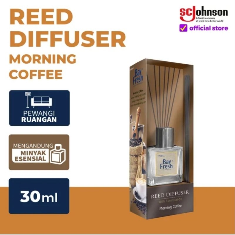 Jual Bayfresh Reed Disffuser Full Set 30ml ( Botol Kaca + Rotan ...