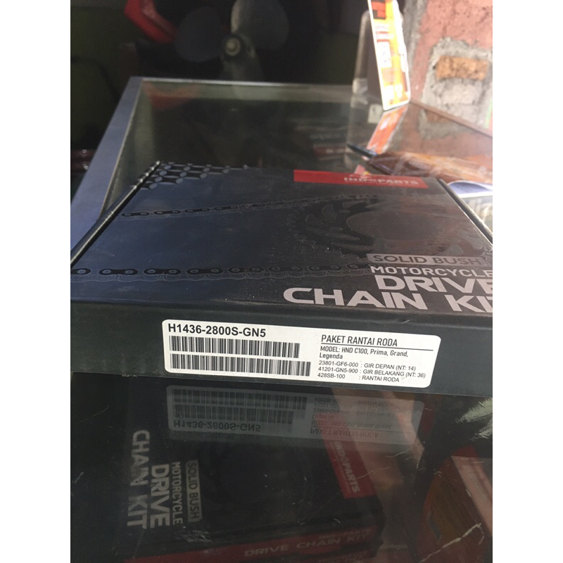 Jual GEAR SET GRAND/LEGENDA/C100 INDOPART Shopee Indonesia