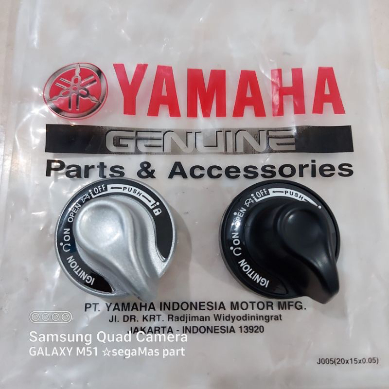 Jual Knop Know Kunci Kontak Keyless Yamaha Aerox Xmax Nmax Fazzio Lexi Grande Filano Silver Atau