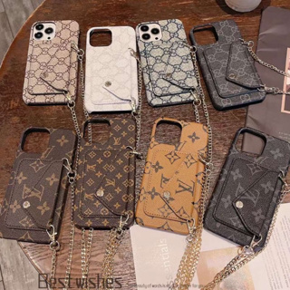 PREMIUM LEATHER CASE MOTIF LUBANG LOGO iPhone 13 PRO MAX 14 PRO MAX 14 PLUS  BRAND LV. GUCCI. BRANDE GLASS CAMERA PROTECTOR OtterBox Box Softcase Soft  Case Silikon Silicone Jelly Hardcase