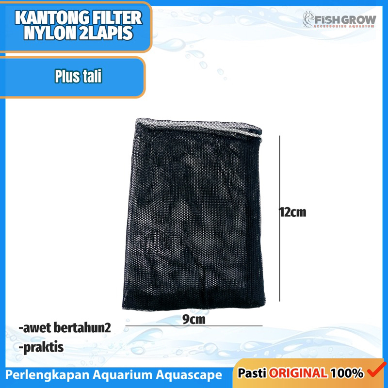 Dadabig 20 PCS Aquarium Filter Tassen, Media Mesh Filter Tassen Herbruikbare Net Fish tank filter zak met Rits voor Geactiveerde Koolstof en Ammonia Remover, Wit en Zwart