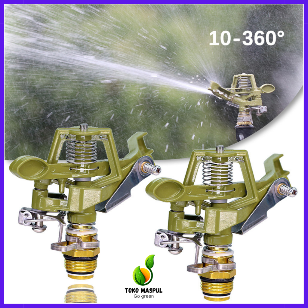 Jual ROTATE SPRINKLER SPRAYER Rotate ADJUSTABLE ALAT SIRAM SPRINGKLER 1