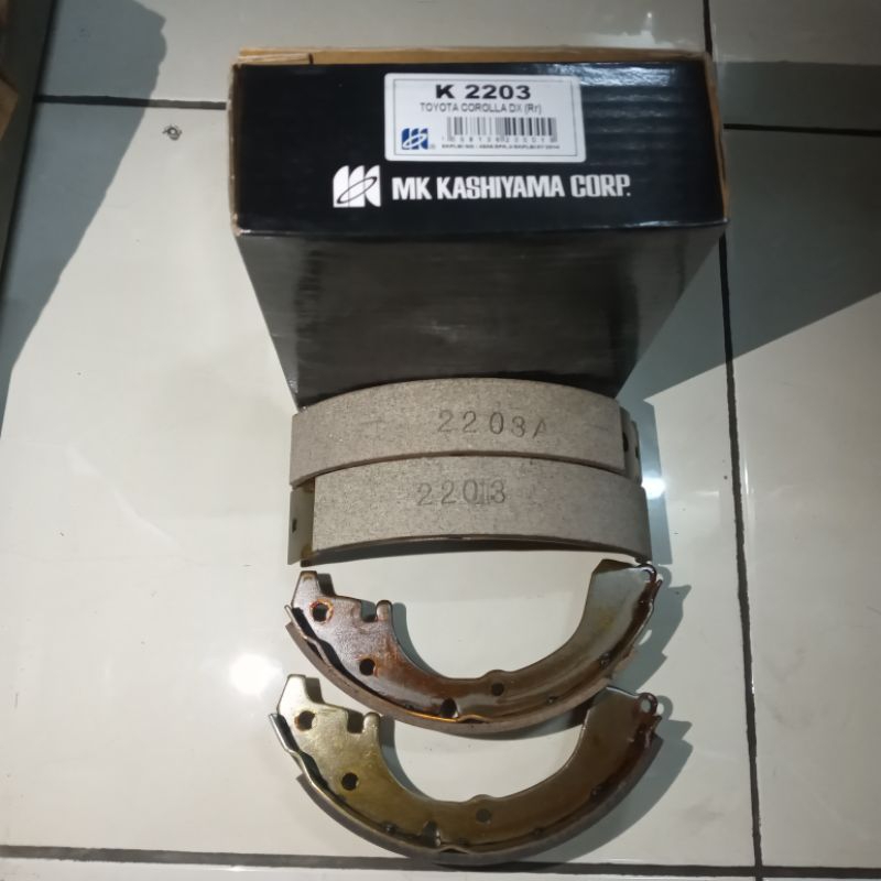 Jual Brake Shoe Kampas Rem Belakang Corolla Dx Asli Mk K Shopee Indonesia