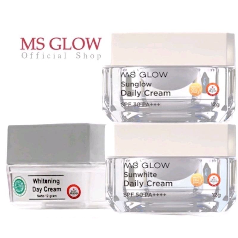 Jual Day Cream / SUNGLOW / SUNWHITE MS GLOW Original Shopee Indonesia