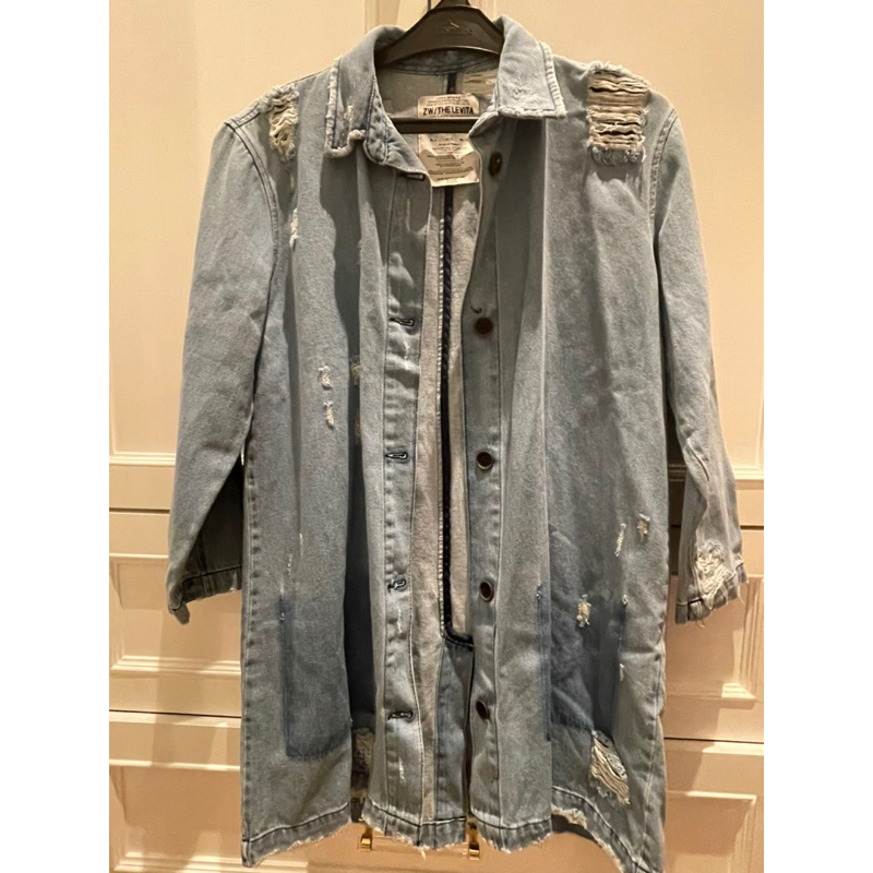 Jual zara denim jacket Shopee Indonesia