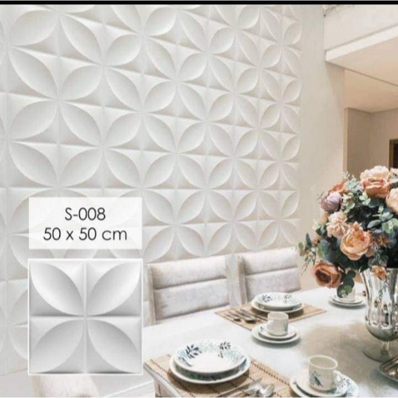 Jual wall panel 3D bunga harga permeter | Shopee Indonesia