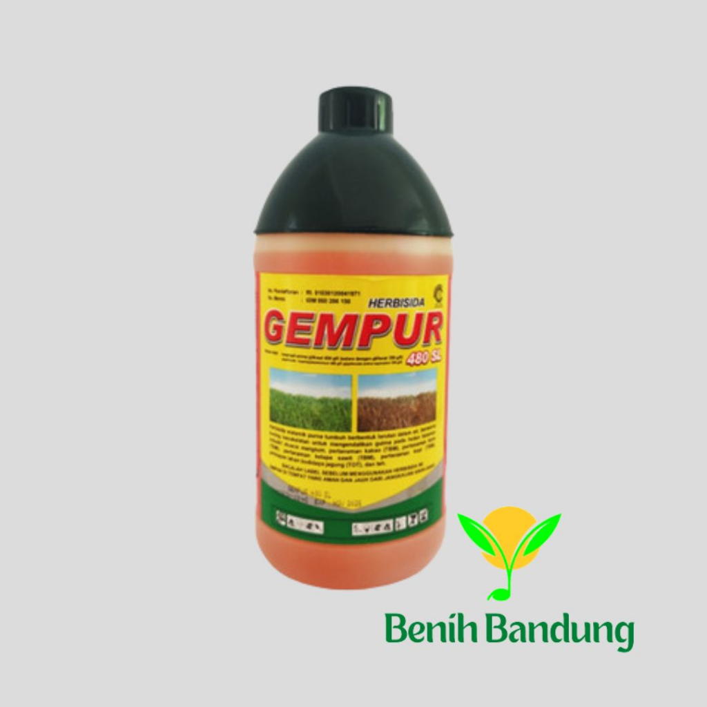 Jual Herbisida Gempur 480 Sl Pembasmi Rumput Sistemik 1 Liter Shopee