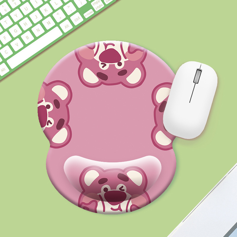 Jual Mouse Pad Bantalan Pergelangan Tangan Alas Silikon Mousepad Silikon Motif Kartun Lucu 5426