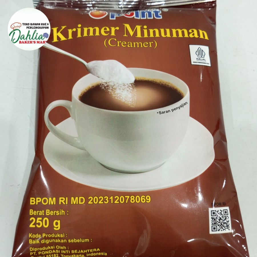 Jual Creamer Bubuk Point Krimer Minuman Kemasan 250 Gram Shopee Indonesia 3833