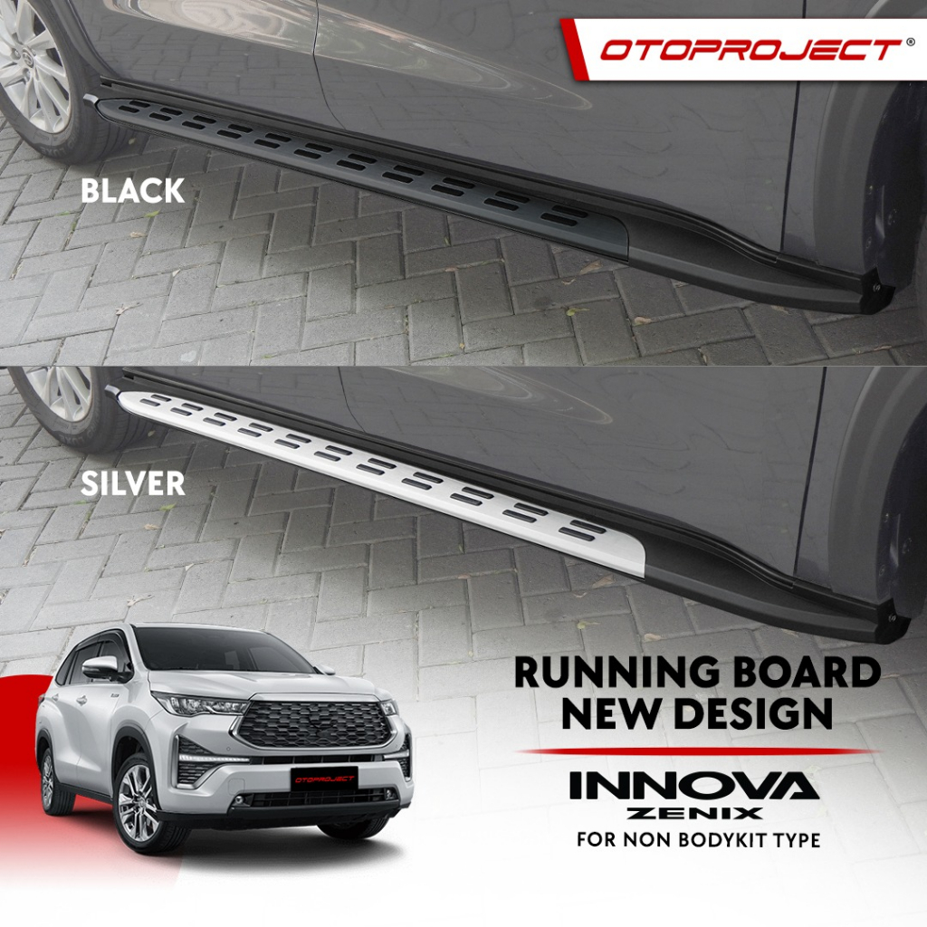 Jual Running Board Innova Zenix 2022 2023 New Design (Non Bodykit