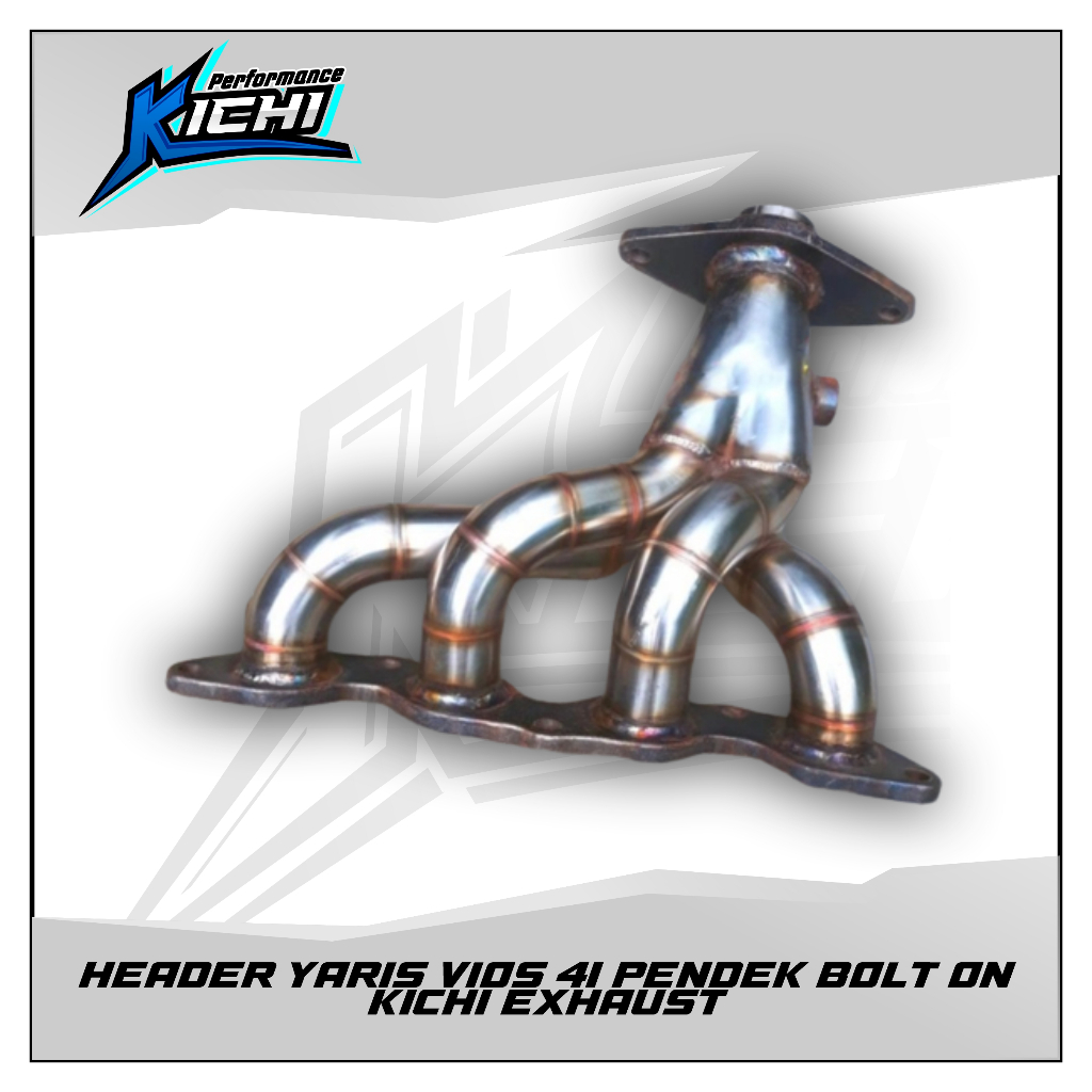Jual HEADER YARIS VIOS 41 PENDEK BOLT ON KICHI EXHAUST Shopee Indonesia