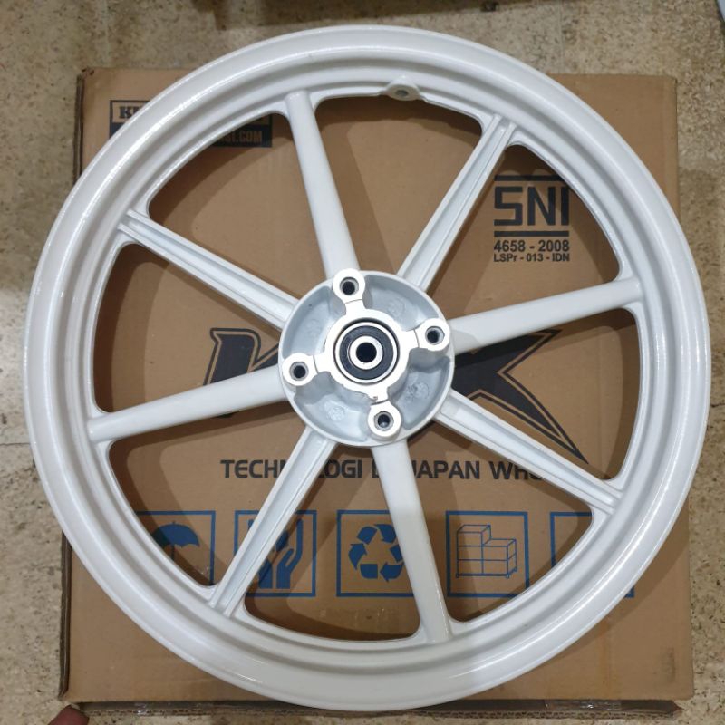 Jual Velg vox P8 lurus Yamaha Mio sporty smile x ride set depan blkg ...