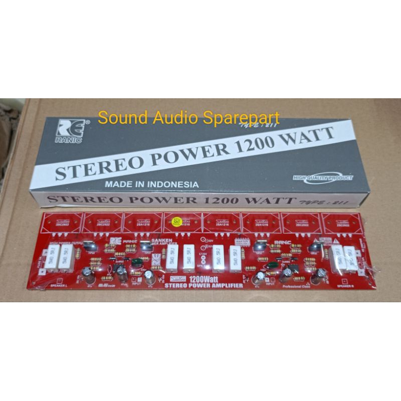 Jual Kit Power Driver Amplifier 1200 Watt Stereo | Shopee Indonesia